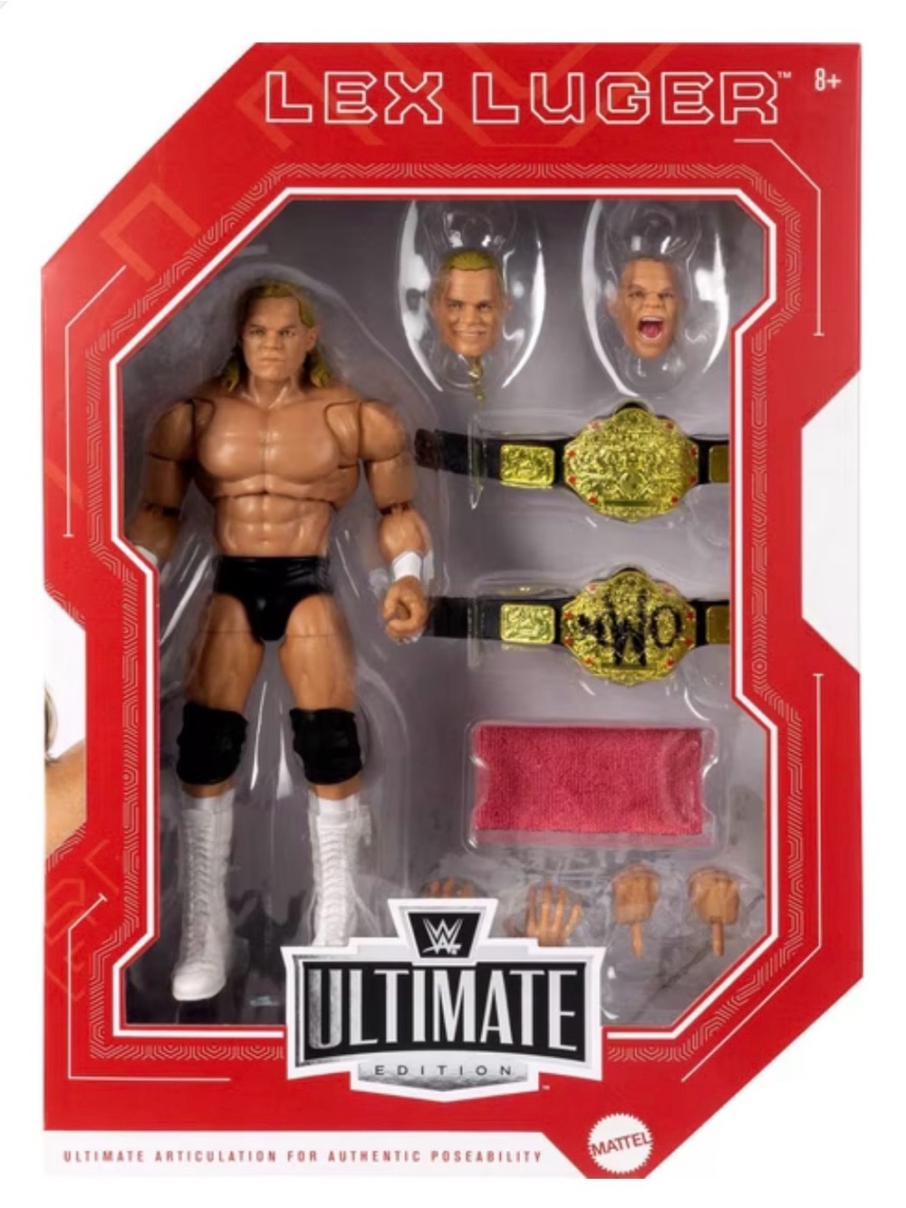 WWE Ultimate Edition Monday Night War Lex Luger Action Figure Mattel NEW